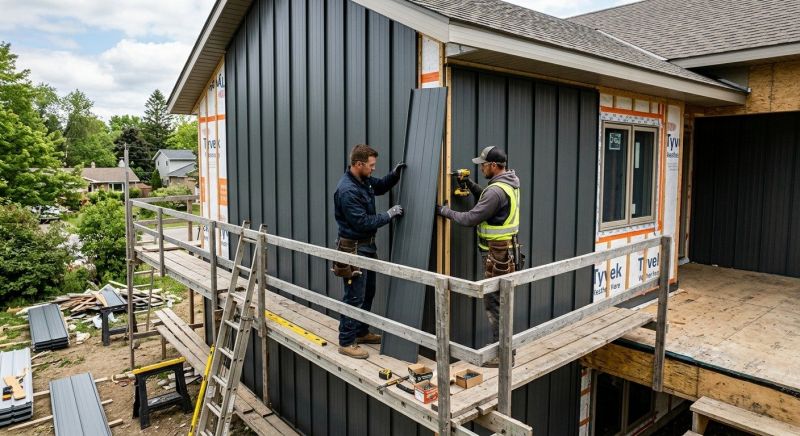 Aluminium Siding Installation in Bellingham, MA