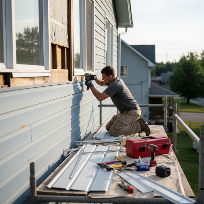 Aluminium Siding Installation in Johnston, RI