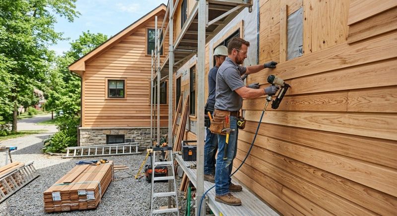 Barn Siding Installation in Wrentham, MA