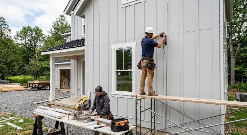 Batten Siding Installation in Johnston, RI