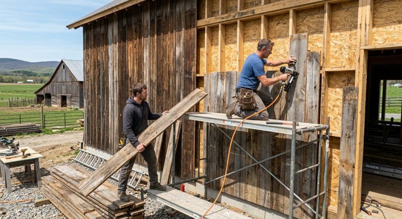 Batten Siding Installation in Lincoln, RI