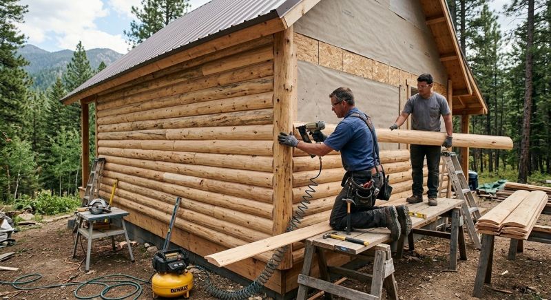 Cabin Siding Installation in Providence, RI