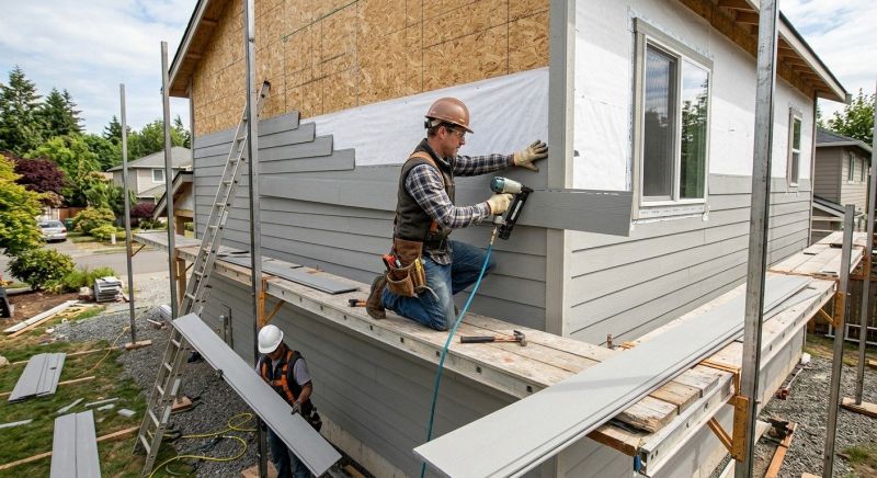 Cement Siding Installation in Bristol County, MA
