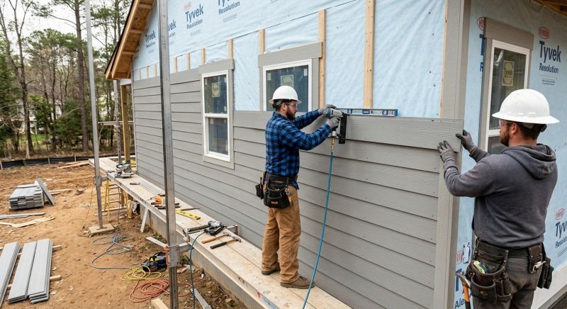Cement Siding Installation in West Greenwich, RI