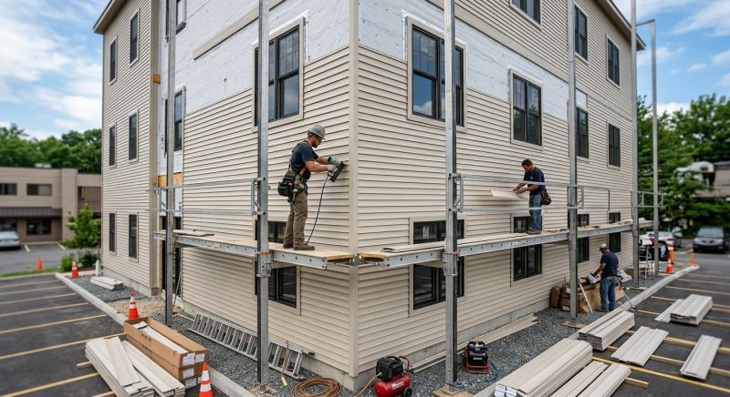 Commercial Siding Installation in Providence, RI