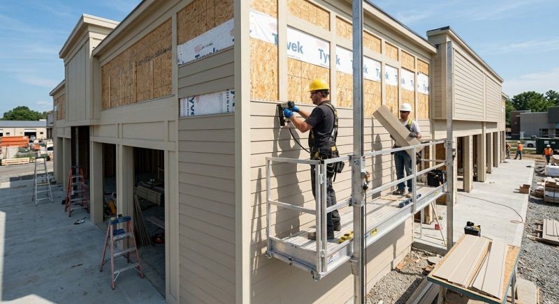 Commercial Siding Installation in Providence, RI