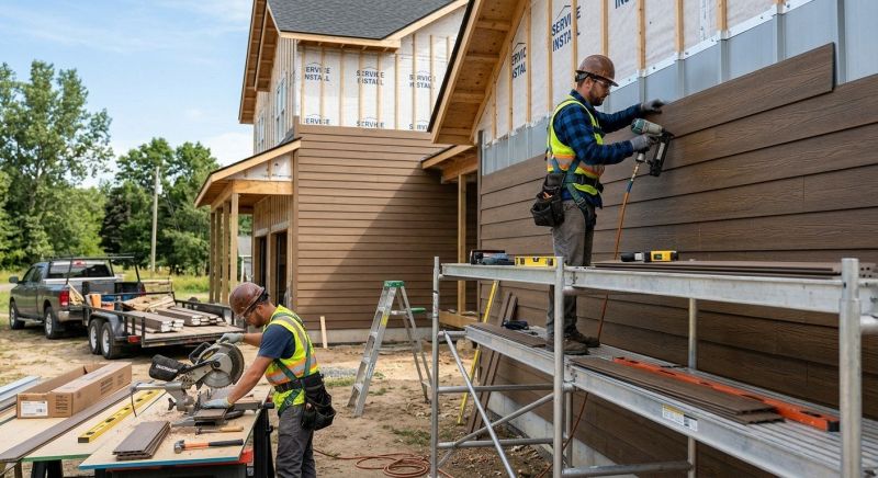 Composite Siding Installation in Sharon, MA