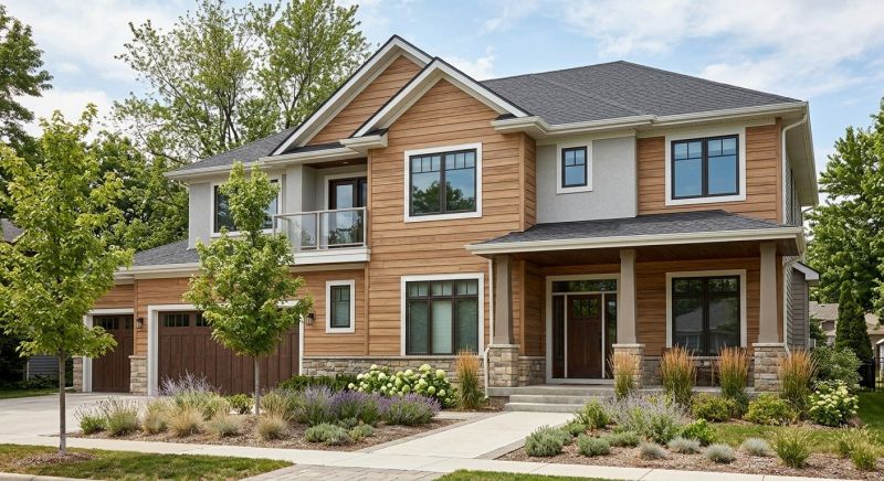 Faux Wood Siding Installation in South Easton, MA