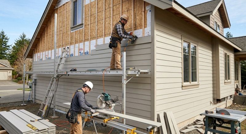 Fiber Cement Installation in Foster, RI