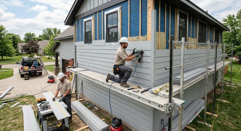 Fiber Cement Installation in Warren, RI
