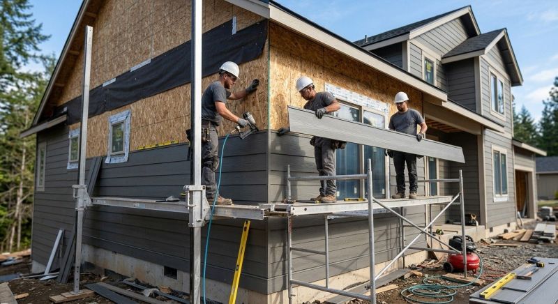 Fiber Siding Installation in Barrington, RI