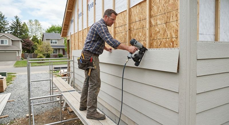 Fiber Siding Installation in Foxboro, MA