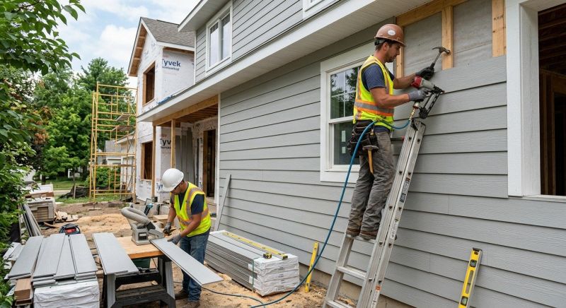 Fiber Siding Installation in North Kingstown, RI