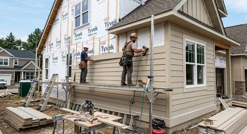 Fiber Siding Installation in Oakland, RI