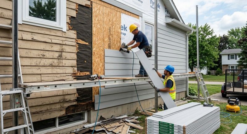 Fiber Siding Installation in Oakland, RI
