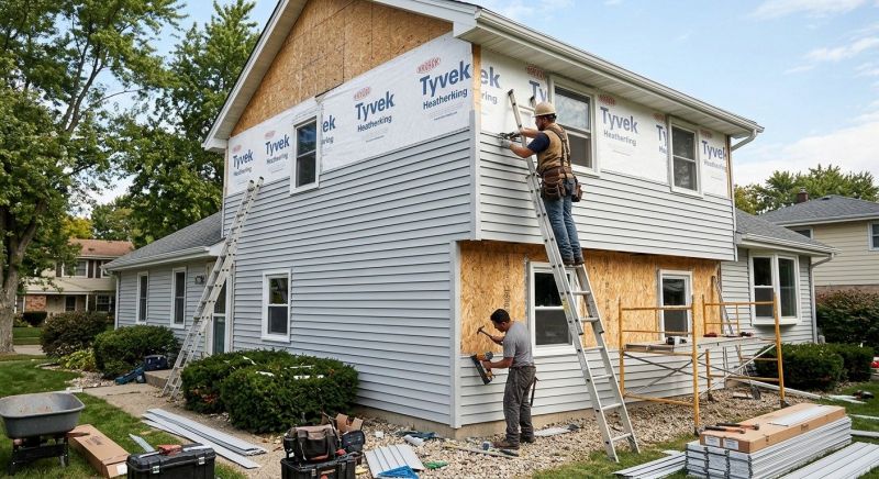 House Siding Installation in Chepachet, RI