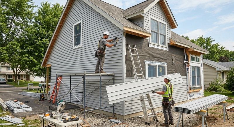 House Siding Installation in Johnston, RI