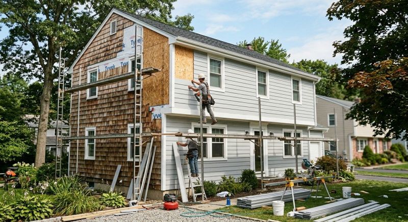 House Siding Replacement in Providence, RI
