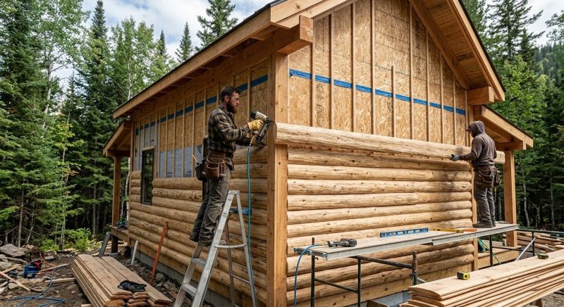 Log Siding Installation in Cranston, RI