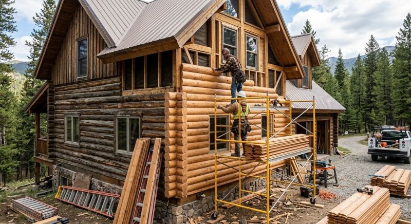 Log Siding Installation in Fall River, MA