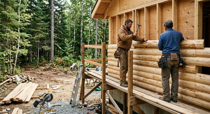 Log Siding Installation in West Warwick, RI