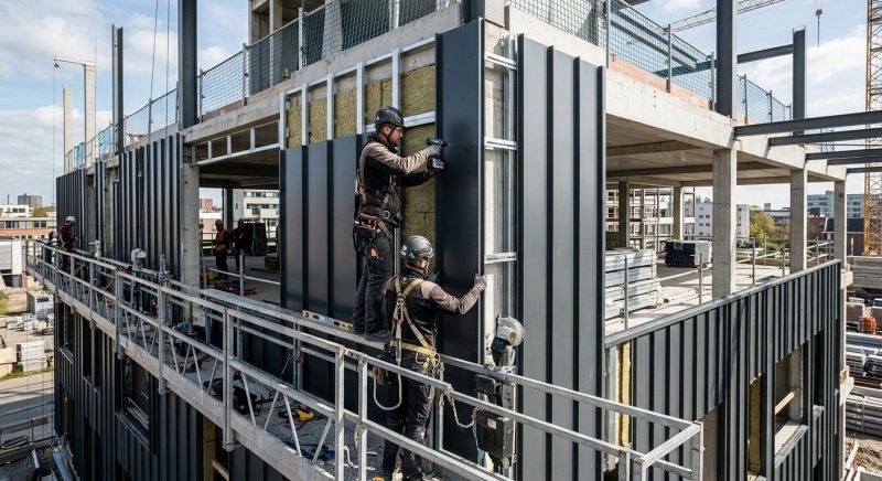 Metal Cladding Installation in Providence, RI