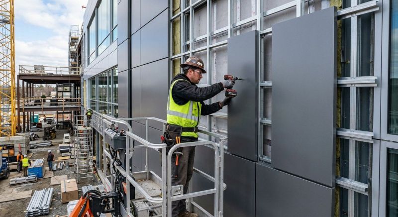 Metal Paneling Installation in Providence, RI