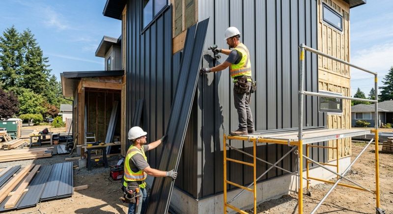 Metal Siding Installation in Mansfield, MA
