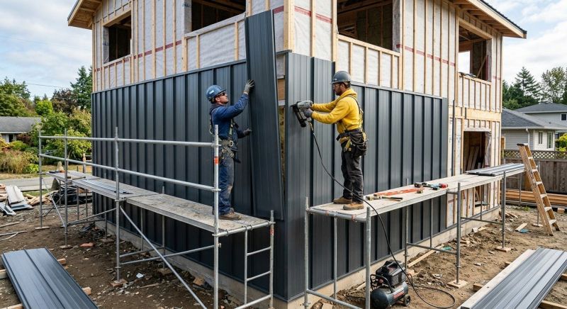 Metal Siding Installation in Mansfield, MA
