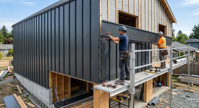 Metal Siding Installation in North Easton, MA