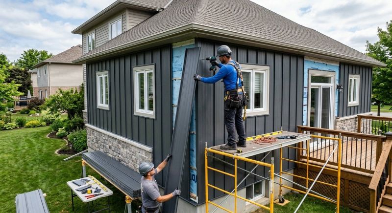 Metal Siding Replacement in Lincoln, RI