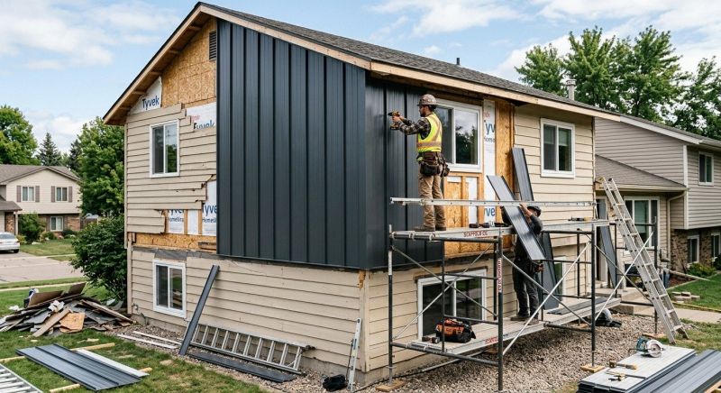 Metal Siding Replacement in Warwick, RI