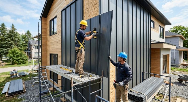 Metal Siding Service in Plainville, MA