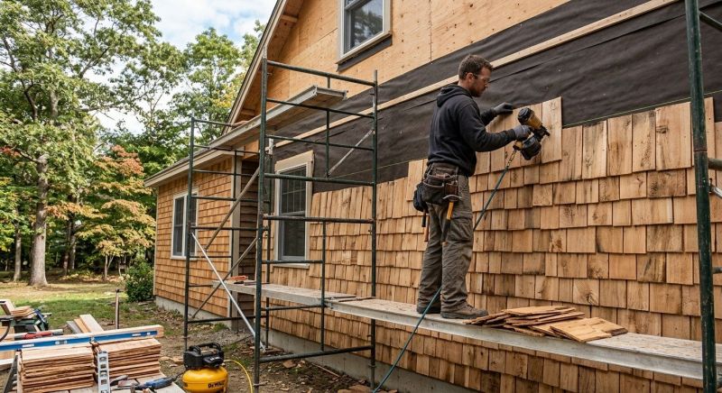 Shake Siding Installation in Danielson, CT