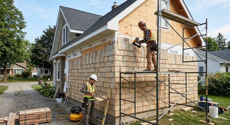 Shake Siding Installation in Dighton, MA