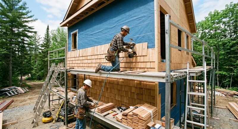 Shake Siding Installation in Plainville, MA