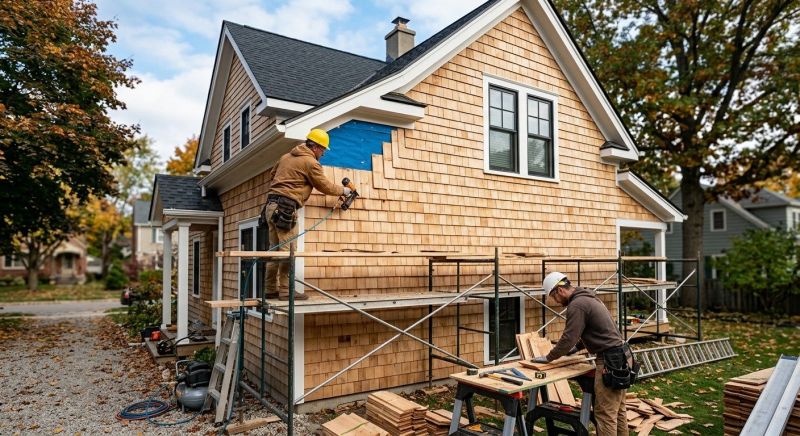 Shake Siding Installation in Swansea, MA