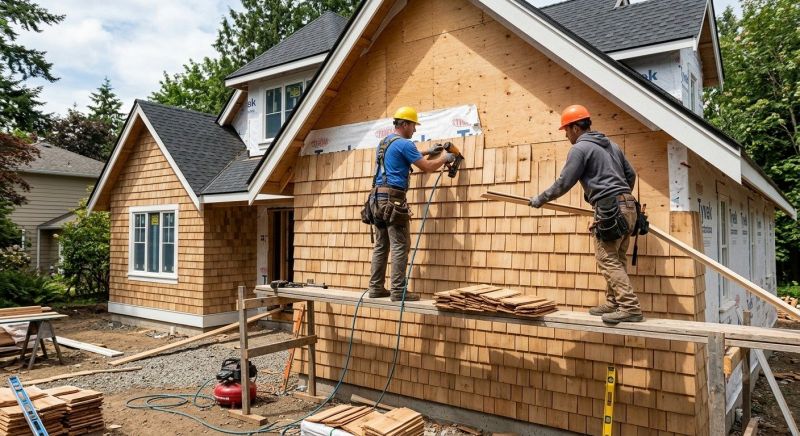 Shake Siding Installation in Warren, RI