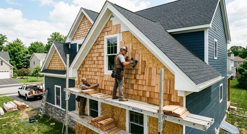 Shake Siding Installation in West Greenwich, RI