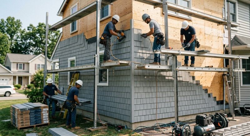 Shingle Siding Installation in Providence, RI