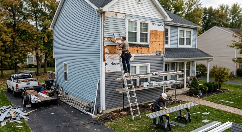 Siding Replacement in Wrentham, MA