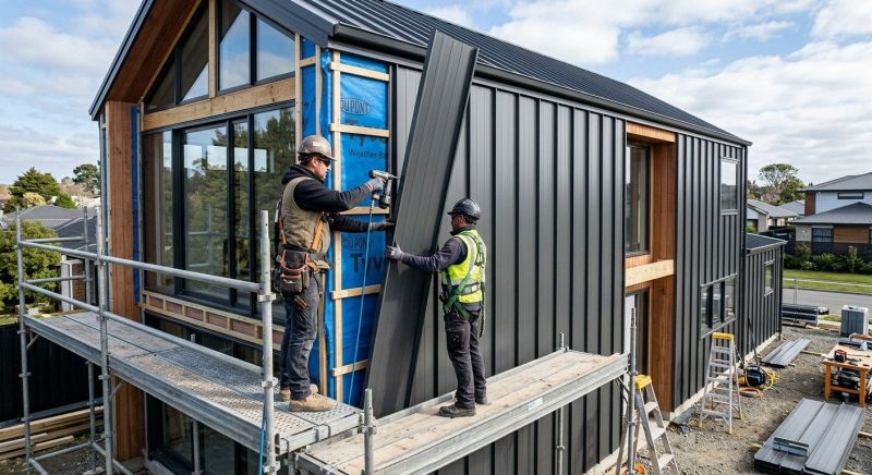 Steel Cladding Installation in Providence, RI