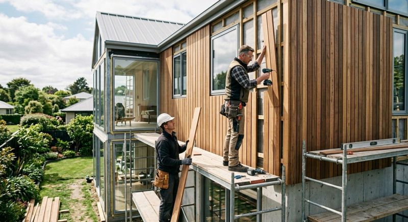 Wood Cladding Installation in Thompson, CT