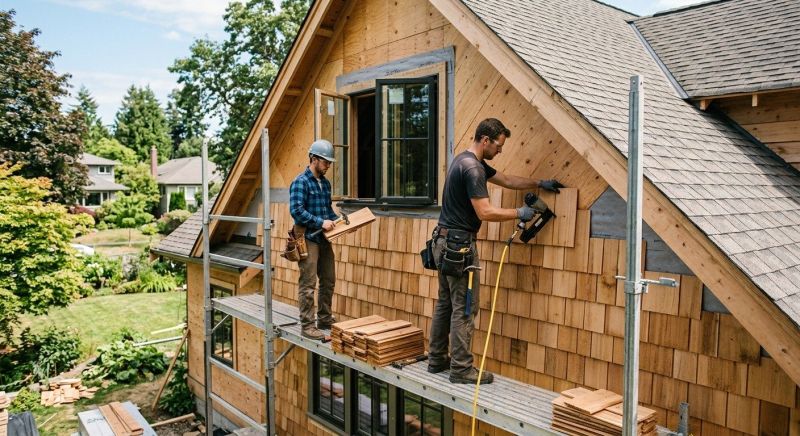 Wood Siding Installation in Bellingham, MA