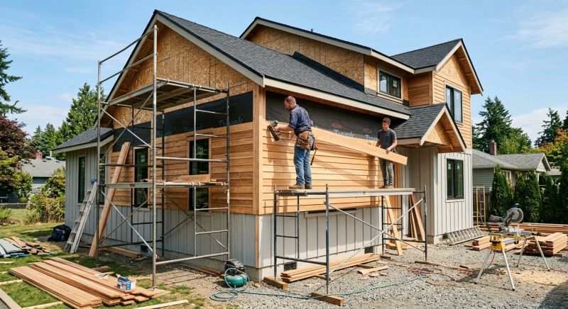 Wood Siding Installation in Foster, RI