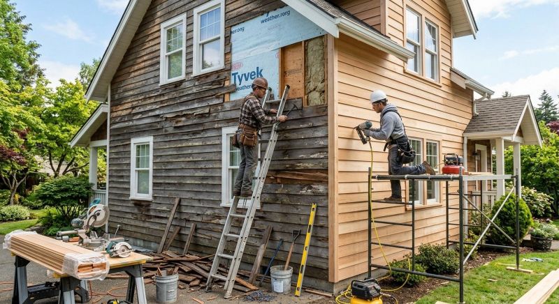 Wood Siding Installation in Pascoag, RI