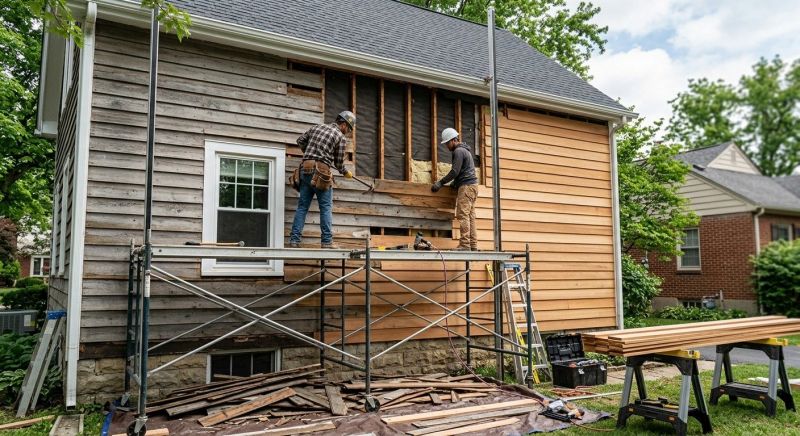 Wood Siding Replacement in Warwick, RI