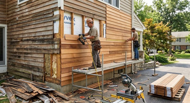 Wood Siding Service in Johnston, RI